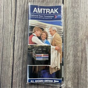Amtrak National Train Timetables April 28, 1985 - October 26, 1985 - 66 pages.